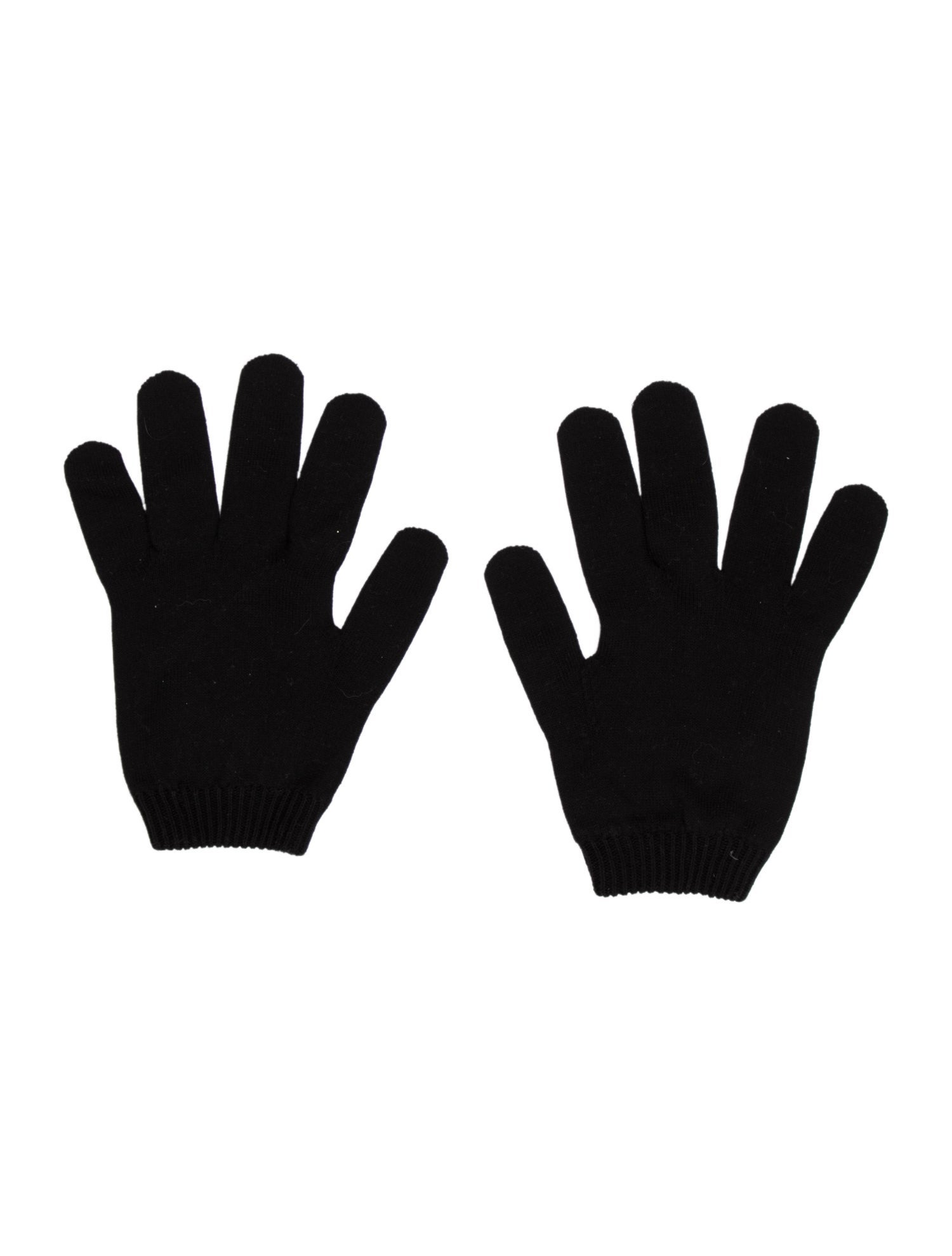 Prada Logo Woven Gloves