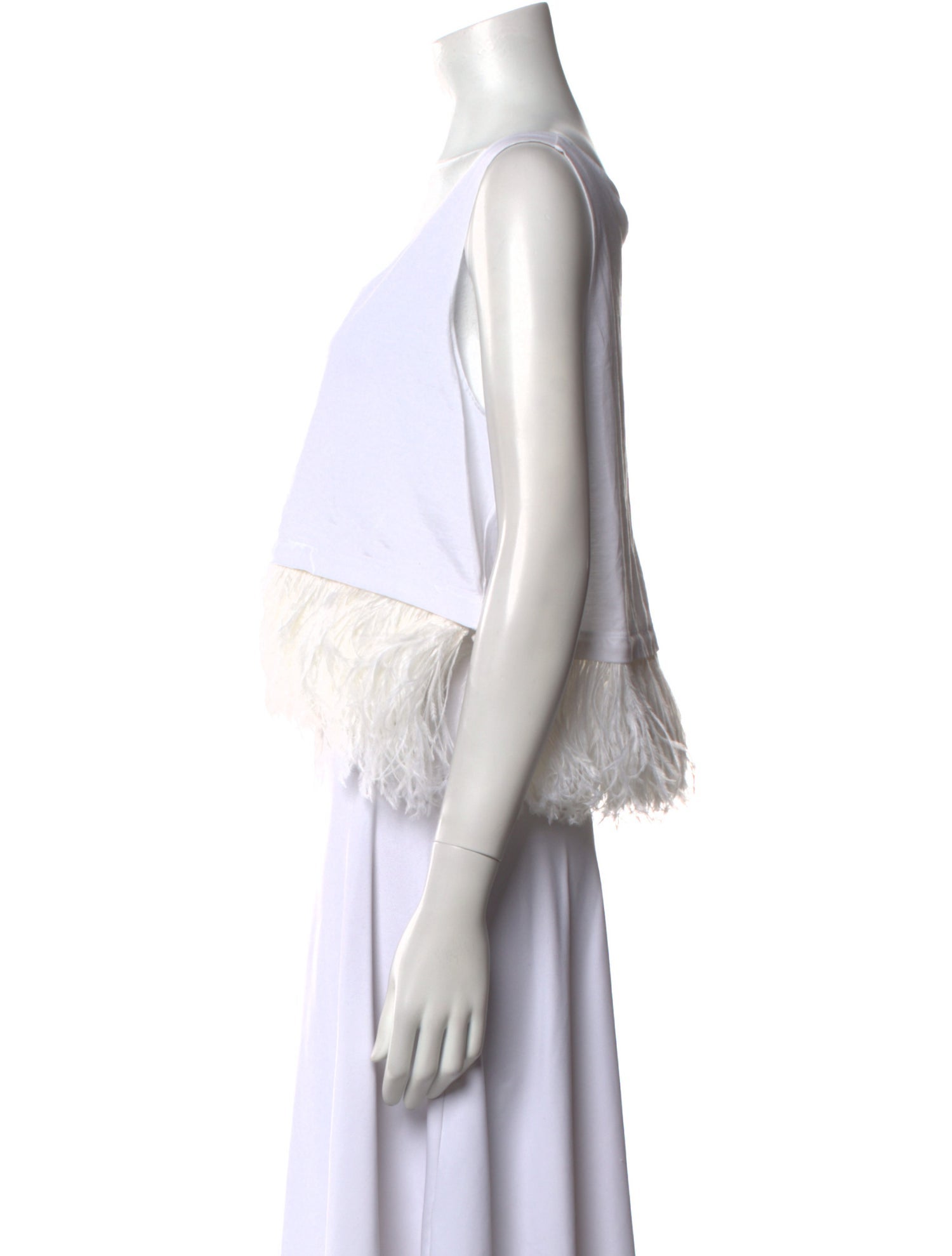 Prada 2022 Scoop Neck Crop Top w/ Tags