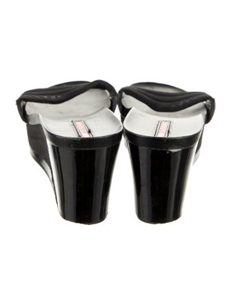 Prada Sport Leather Slides