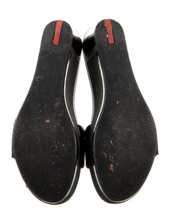 Prada Sport Leather Slides