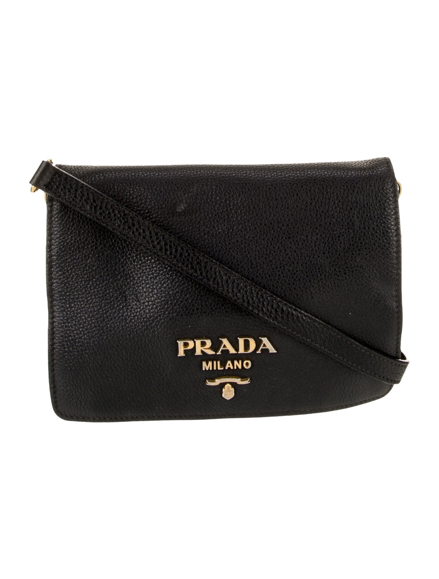 Prada Vitello Daino Leather Crossbody Bag