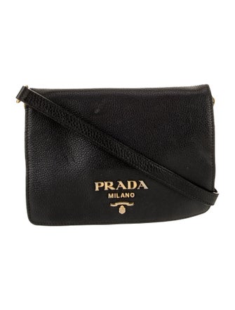 Prada Vitello Daino Leather Crossbody Bag