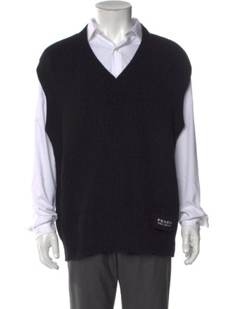 Prada 2021 Virgin Wool Sweater Vest