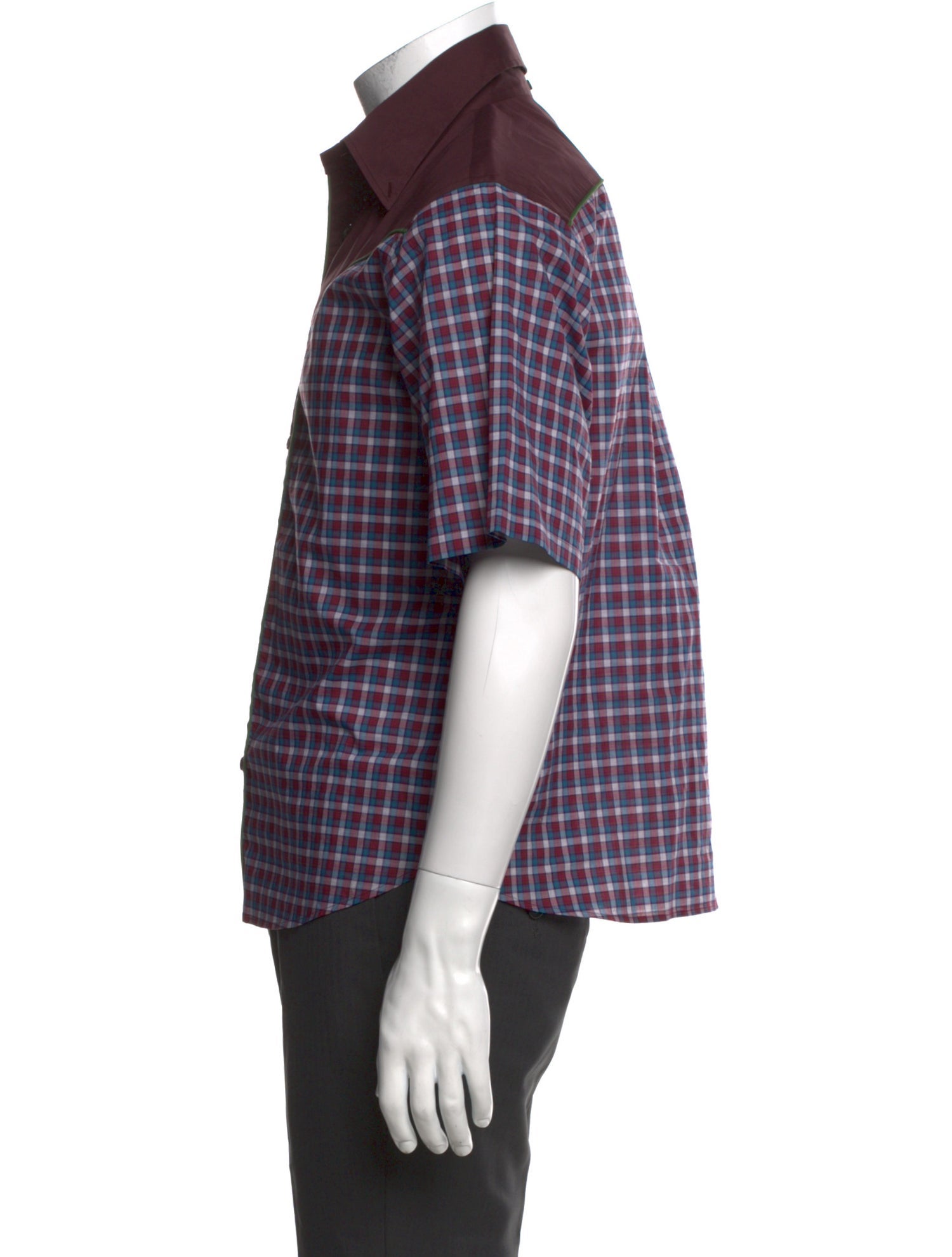 Prada 2018 Plaid Print Shirt