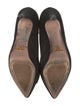 Prada Suede Bow Accents Pumps