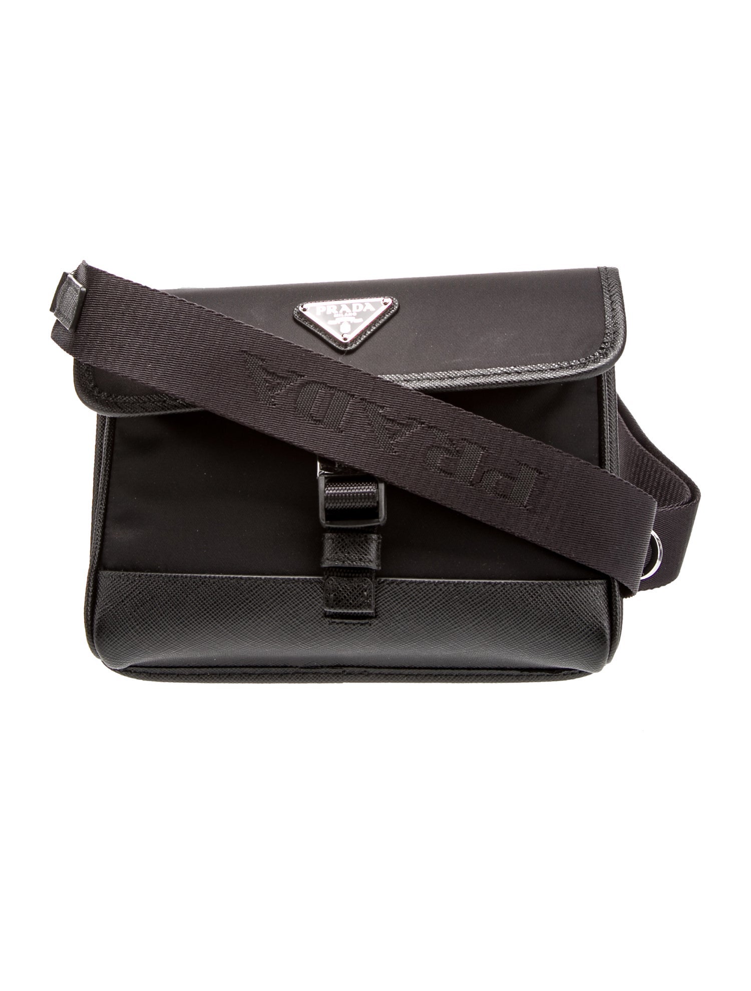 Prada Tessuto Nylon Re-Nylon and Saffiano leather smartphone case w/ Tags