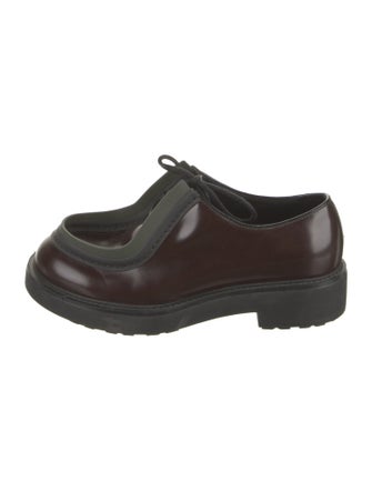 Prada Leather Derby Shoes