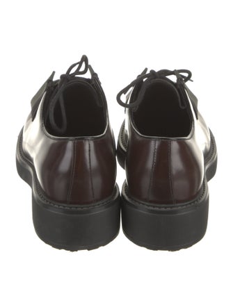 Prada Leather Derby Shoes