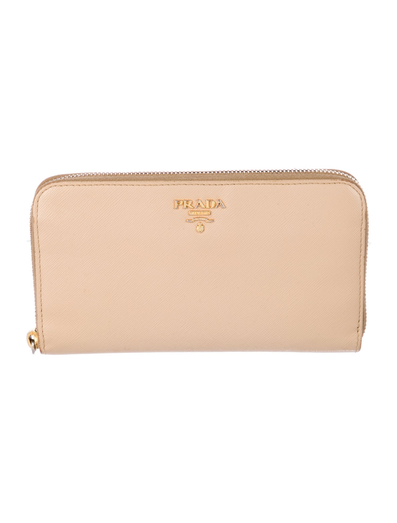 Prada Saffiano Lux Leather Continental Wallet