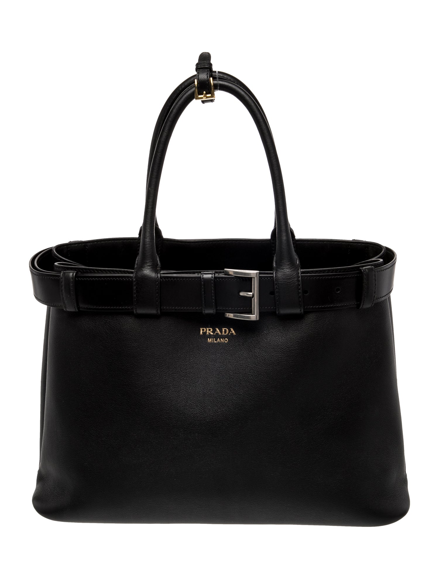 Prada Leather Buckle Large