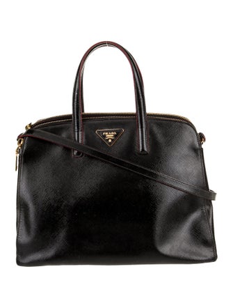 Prada Signature Top Handle Bag