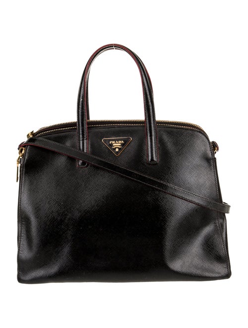 Prada Signature Top Handle Bag