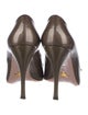 Prada Patent Leather Crystal Embellishments Pumps
