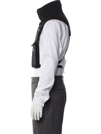 Prada 2021 Enameled Metal Triangle Vest