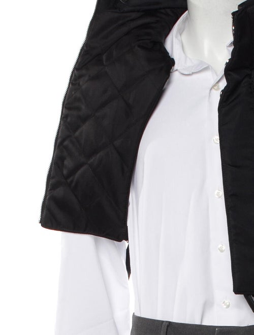 Prada 2021 Enameled Metal Triangle Vest