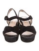 Prada Suede Slingback Sandals