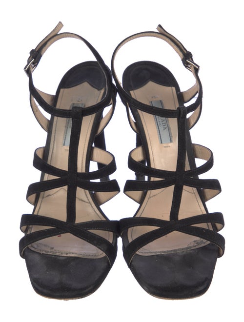 Prada Suede Gladiator Sandals