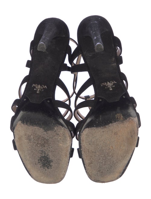 Prada Suede Gladiator Sandals