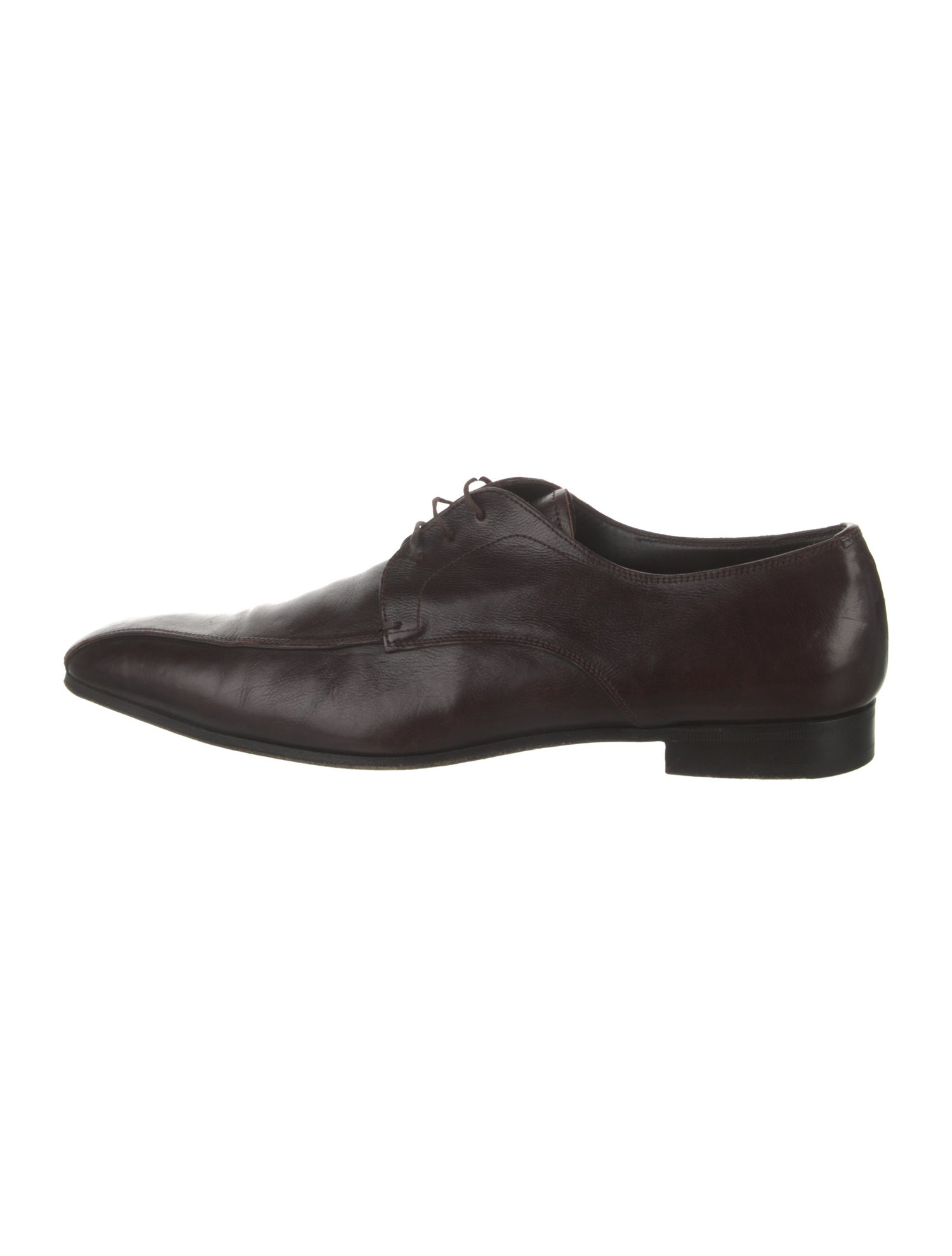 Prada Leather Derby Shoes