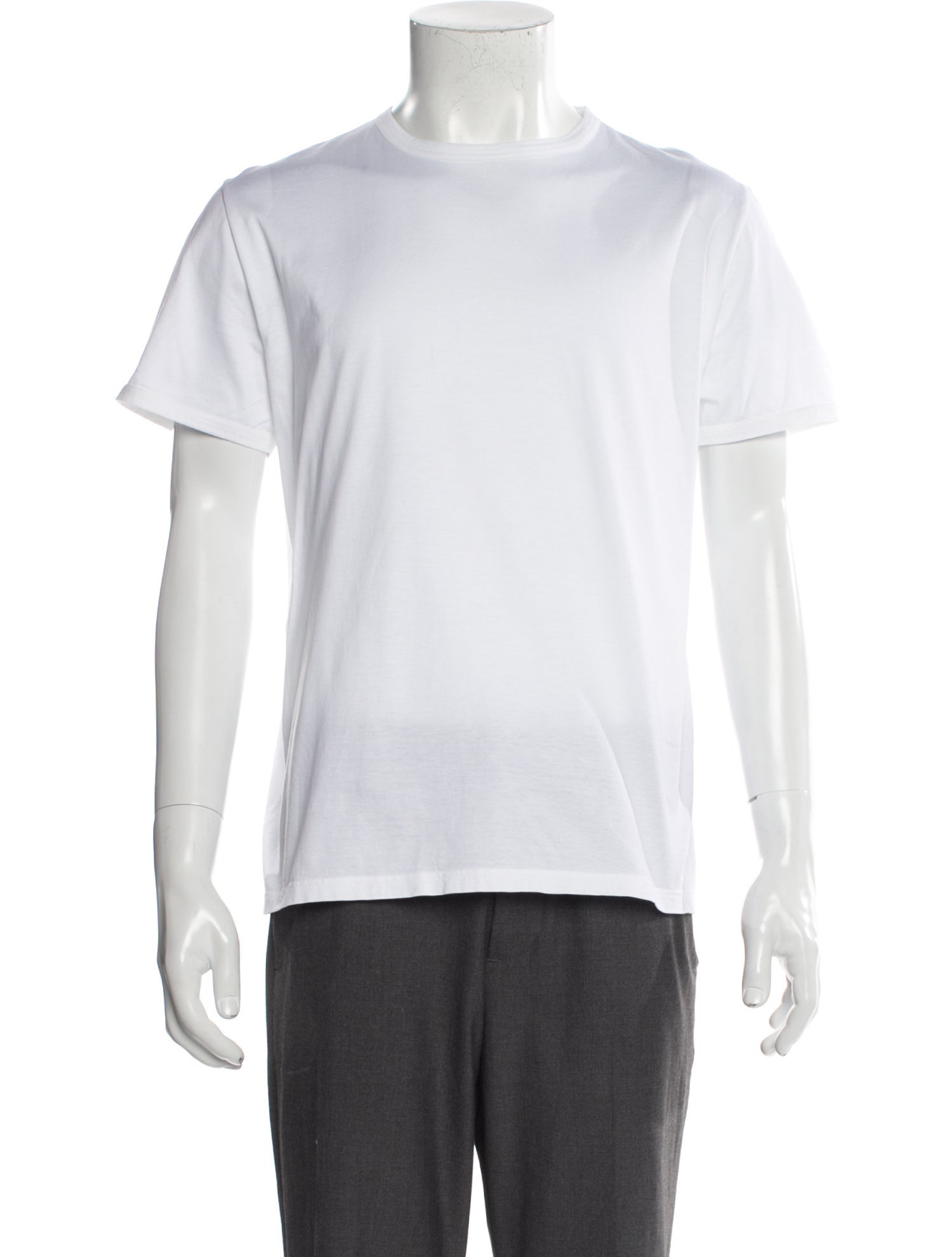 Prada Late 1990's - Early 2000's Enameled Metal Triangle T-Shirt