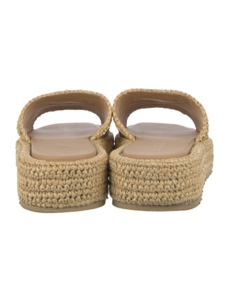 Prada Raffia Espadrilles