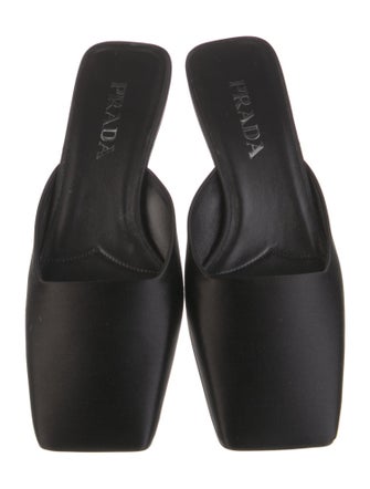 Prada Satin Mules