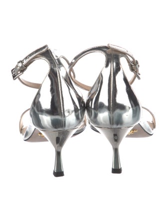 Prada Patent Leather Sandals