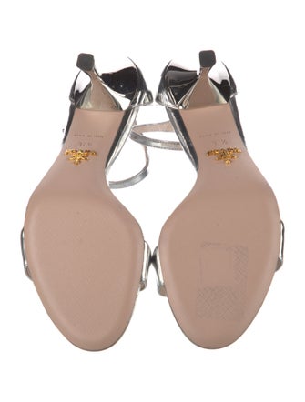 Prada Patent Leather Sandals