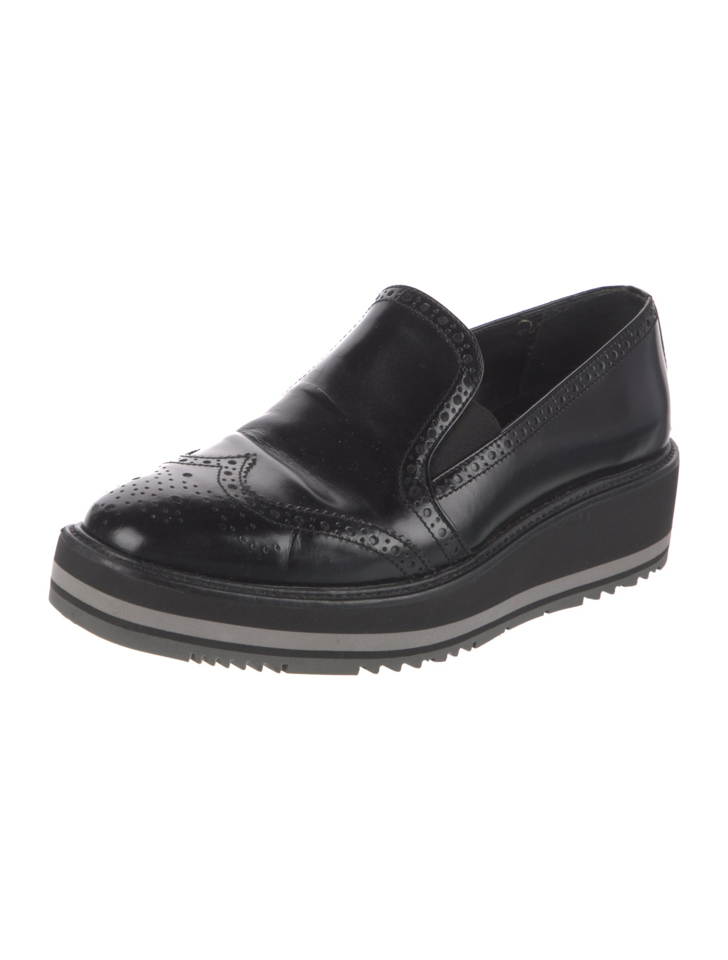 Prada Leather Loafers