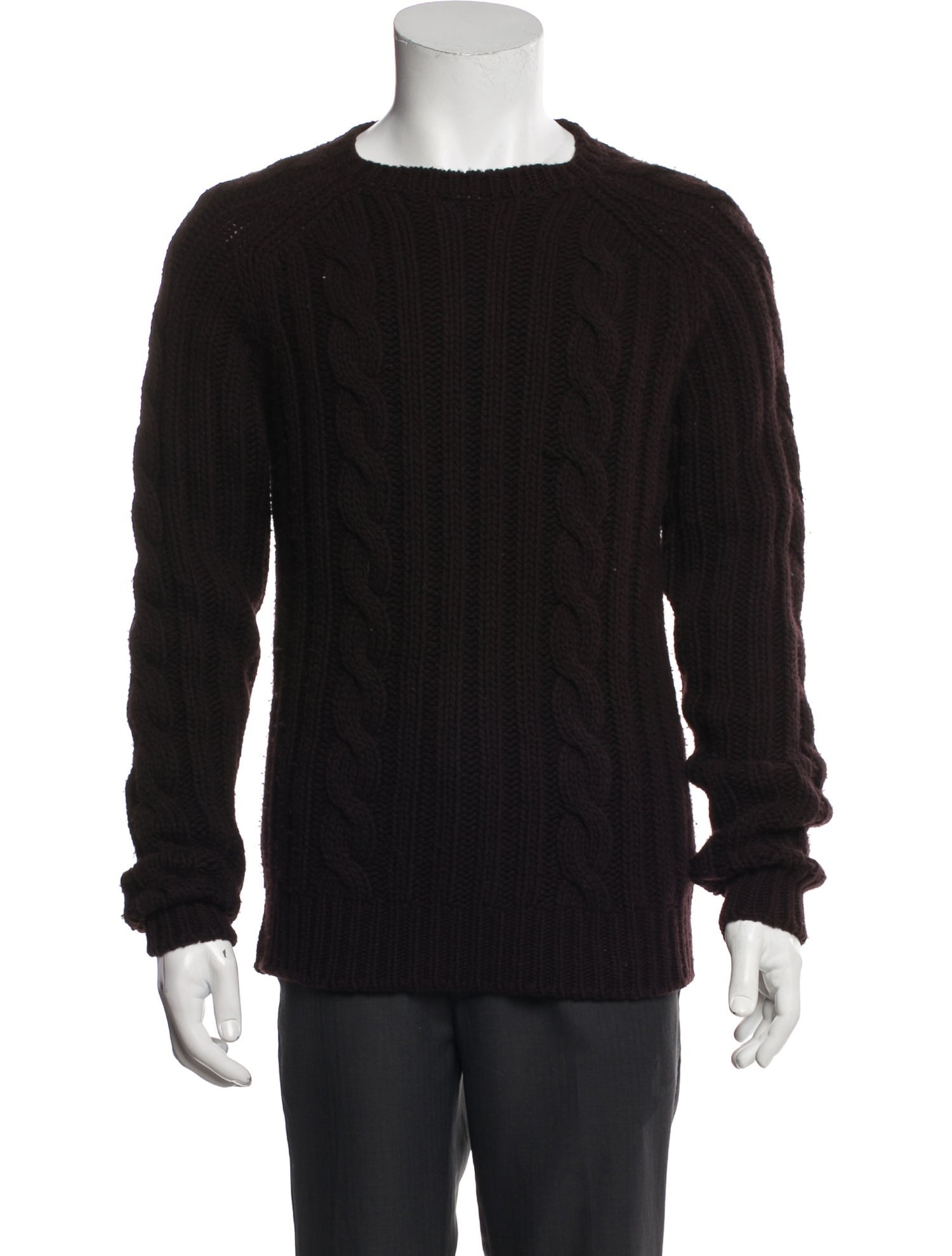 Prada Crew Neck Long Sleeve Pullover