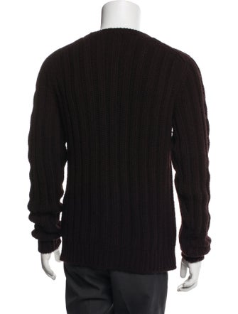Prada Crew Neck Long Sleeve Pullover