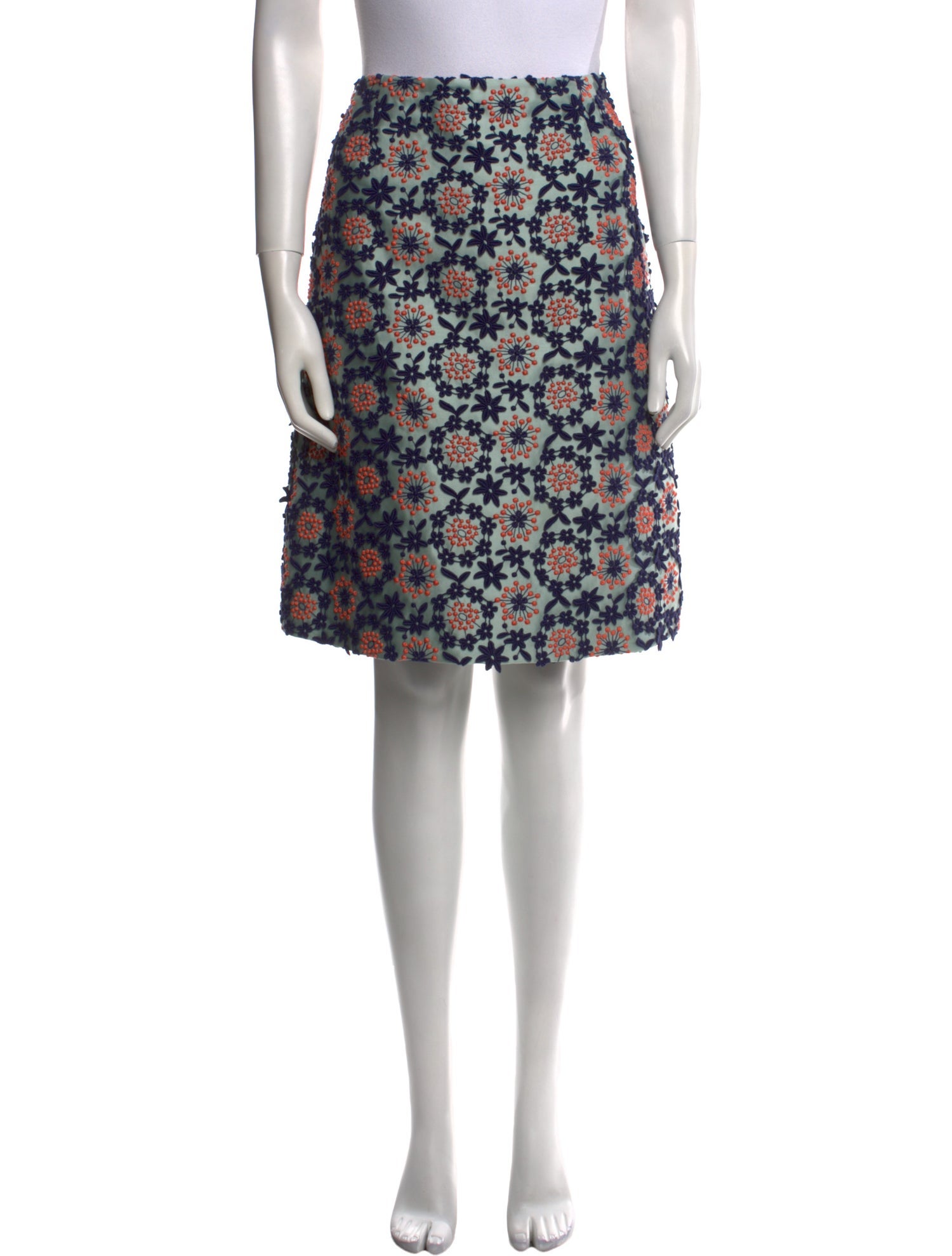 Prada 2012 Knee-Length Skirt