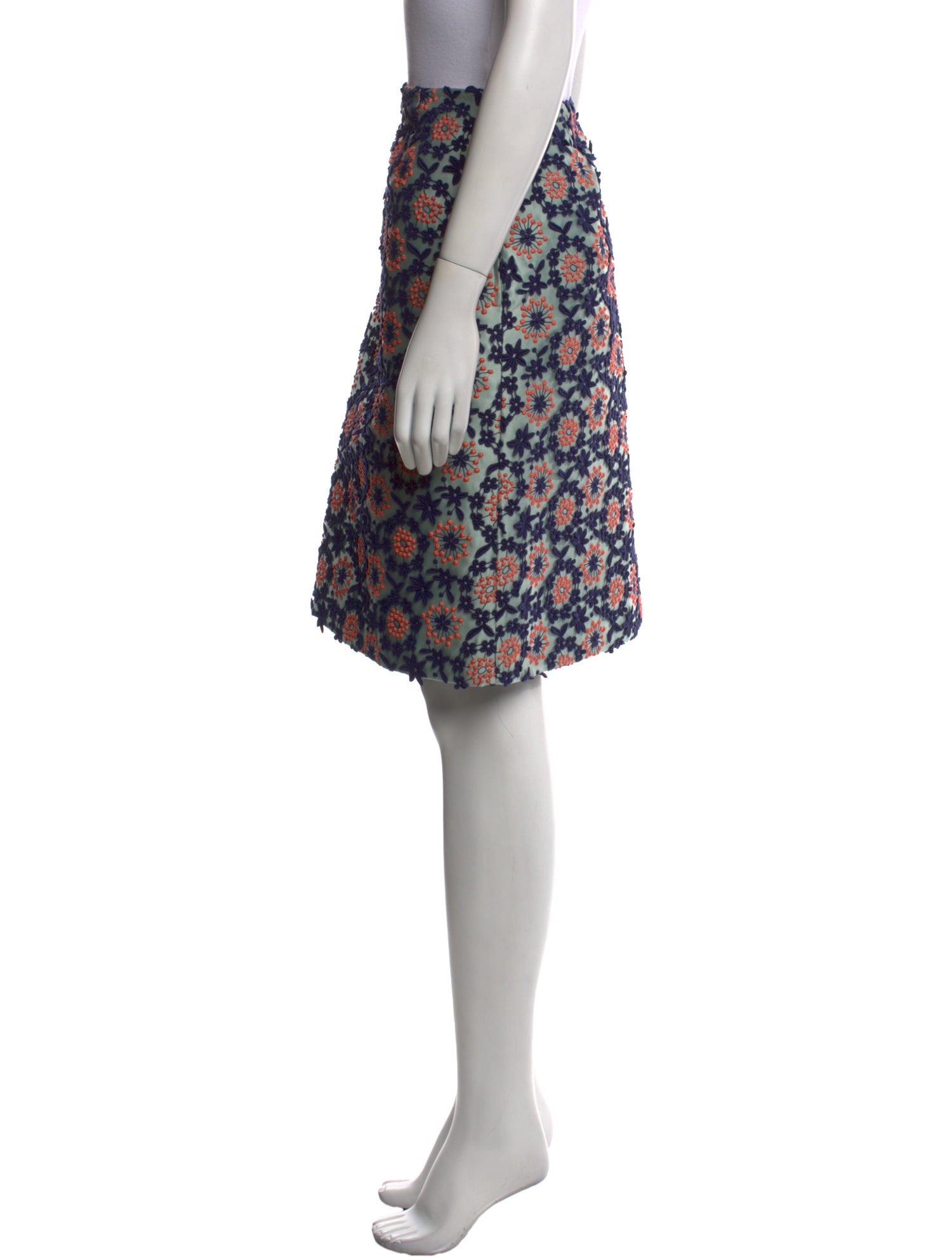 Prada 2012 Knee-Length Skirt