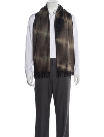 Prada Wool Striped Scarf