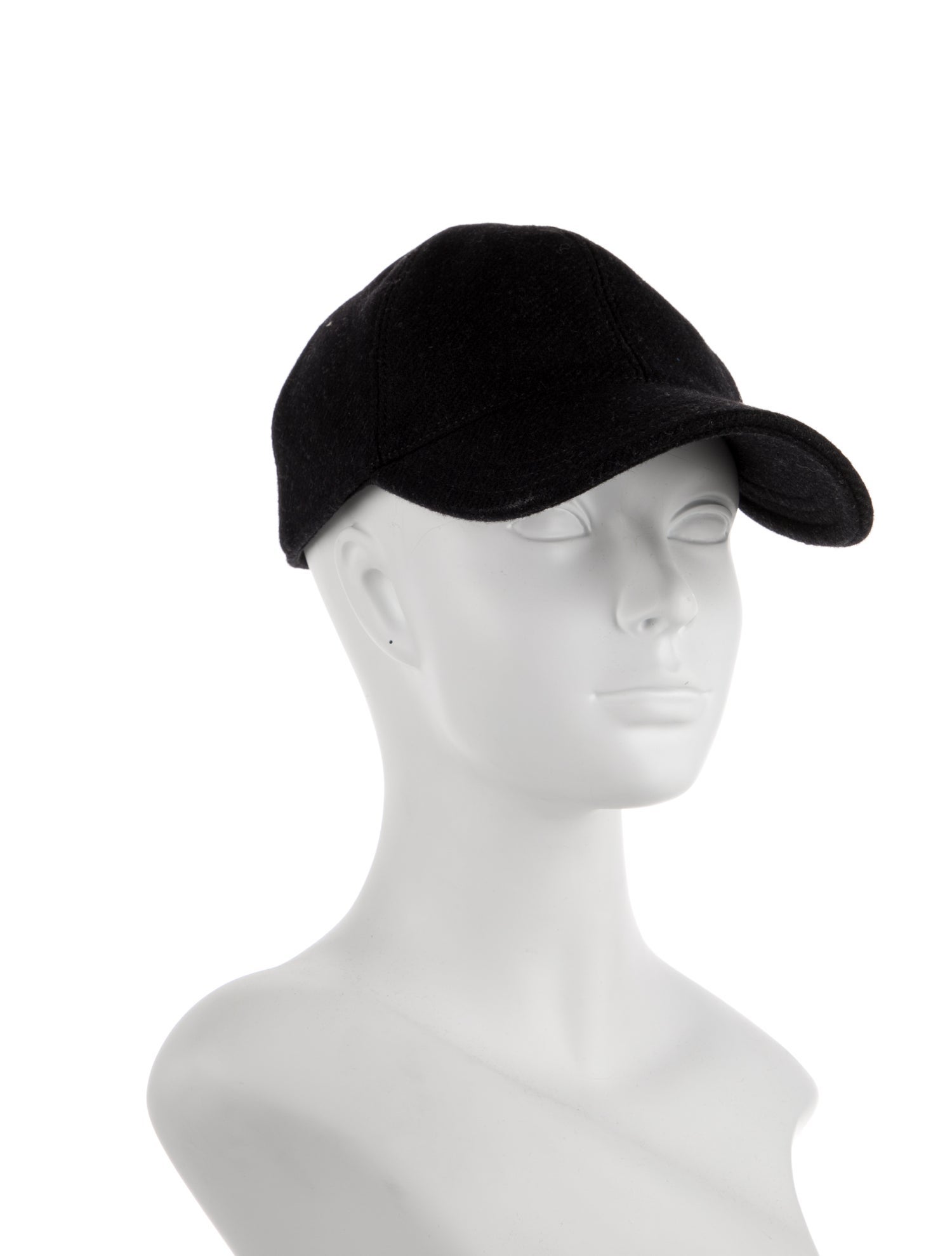 Prada Men's Fleece Wool Baseball Hat