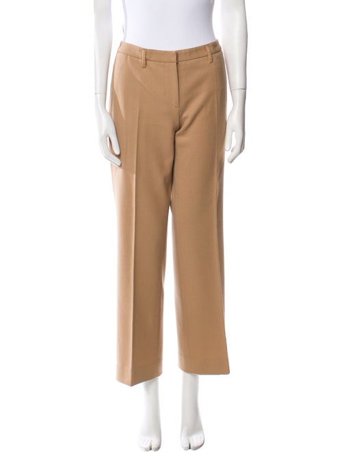 Prada Virgin Wool Straight Leg Pants