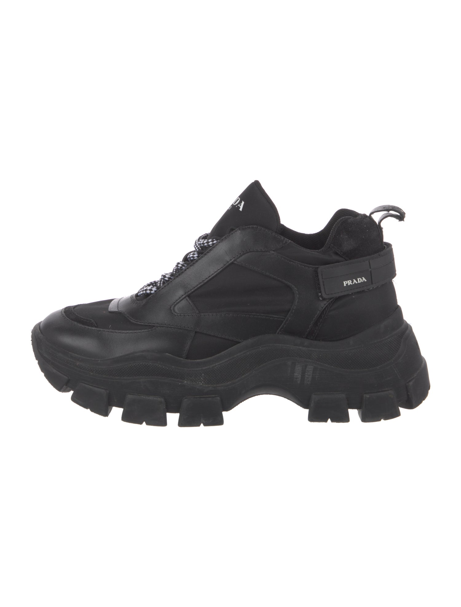 Prada Nylon Chunky Sneakers