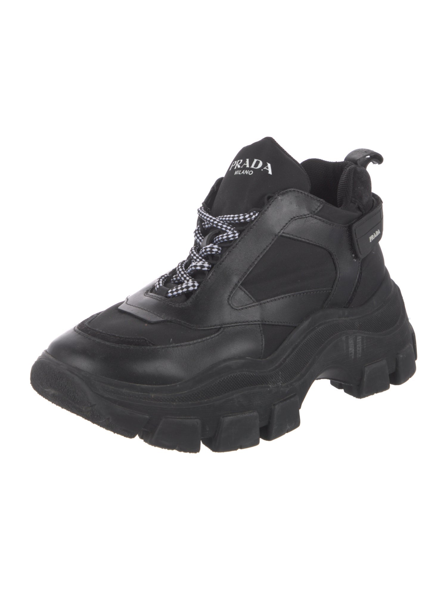 Prada Nylon Chunky Sneakers