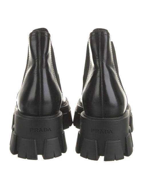 Prada Leather Chelsea Boots