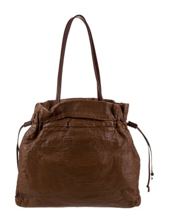 Prada Nappa Antique Leather Bucket Bag