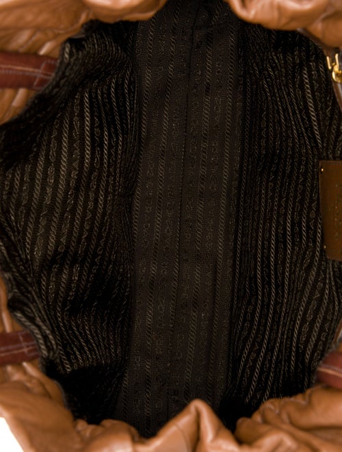 Prada Nappa Antique Leather Bucket Bag