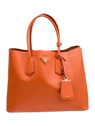 Prada Saffiano Leather Double Bag Medium