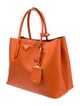 Prada Saffiano Leather Double Bag Medium