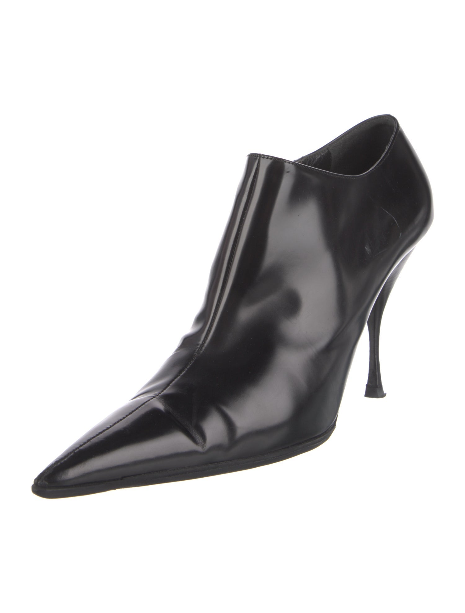 Prada Patent Leather Boots