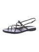 Prada Leather Slingback Sandals