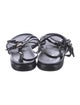 Prada Leather Slingback Sandals