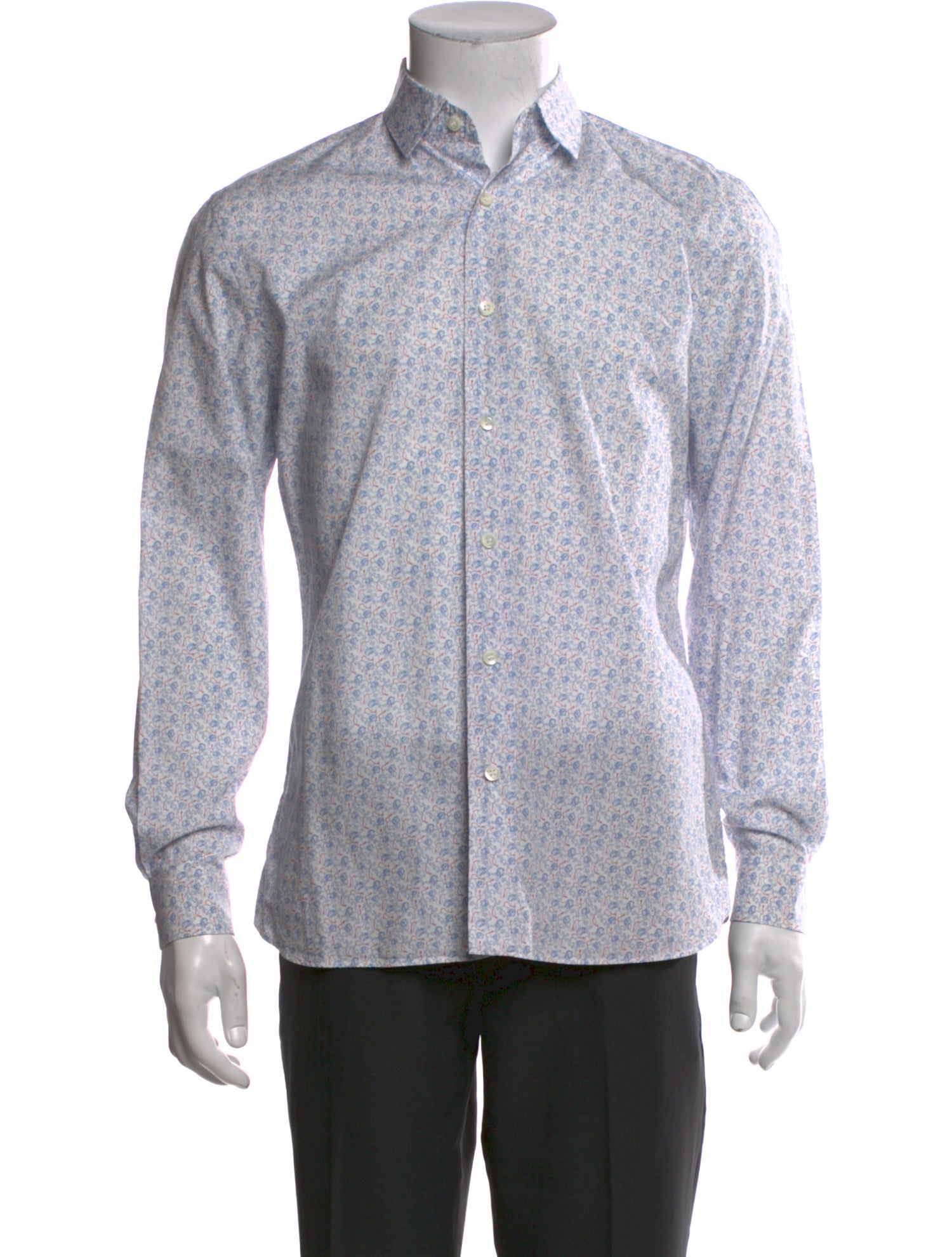 Prada 2014 Floral Print Shirt