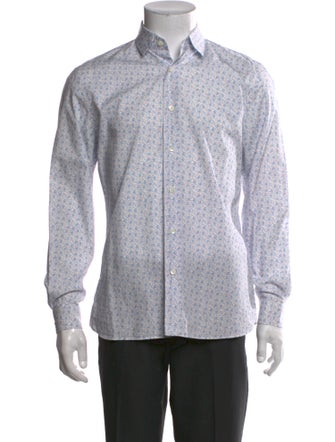 Prada 2014 Floral Print Shirt