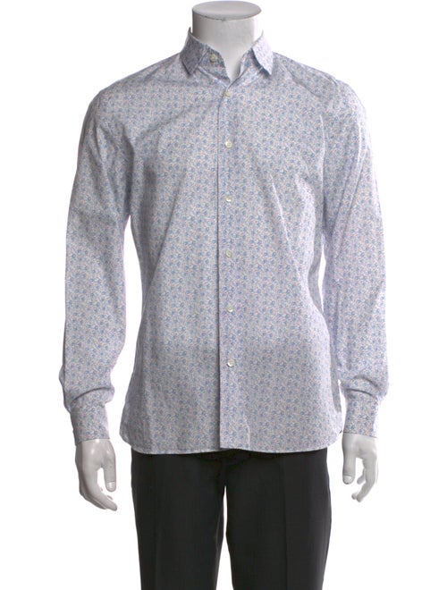 Prada 2014 Floral Print Shirt