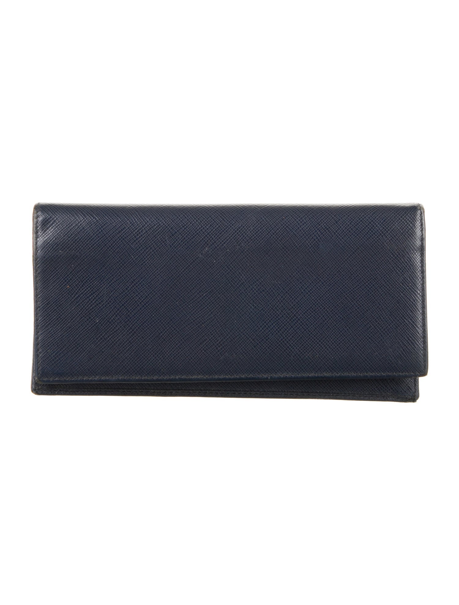 Prada Saffiano Lux Leather Continental Wallet